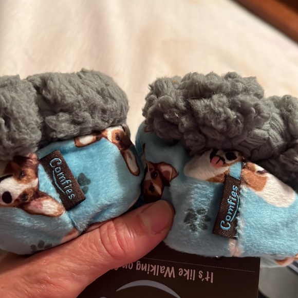 Comfies Welsh Corgi Slippers, new with tag, Comfies,It’s Like Walking on Clouds” - Picture 5 of 5